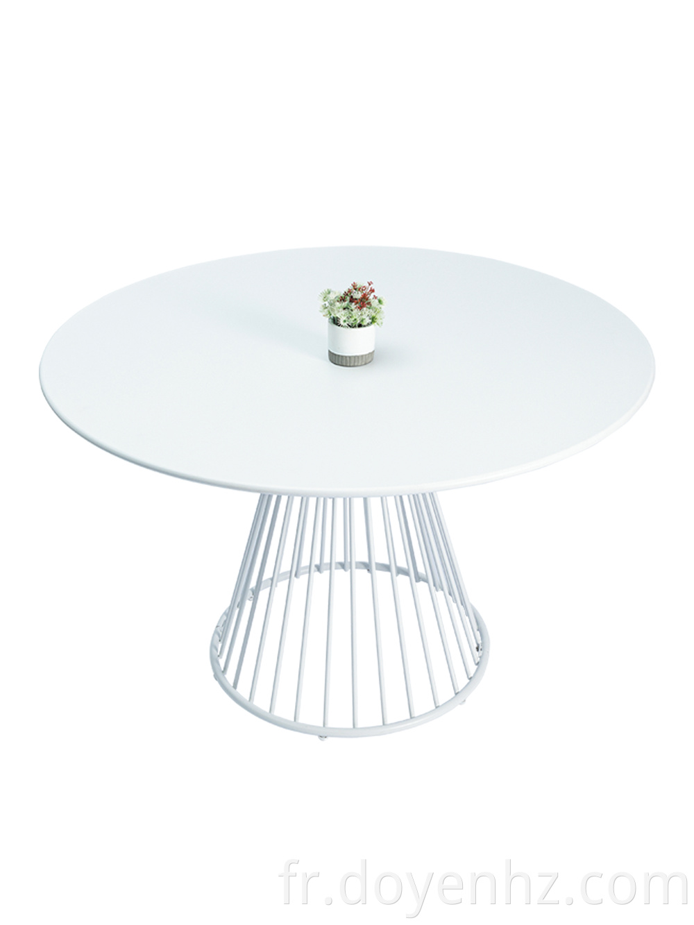 Metal Crafted Round Dinning Table